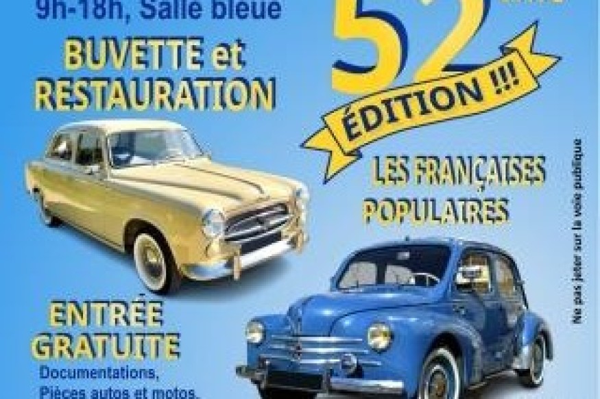 PALAVAS-LES-FLOTS Bourse Expo Amis des Voitures Anciennes