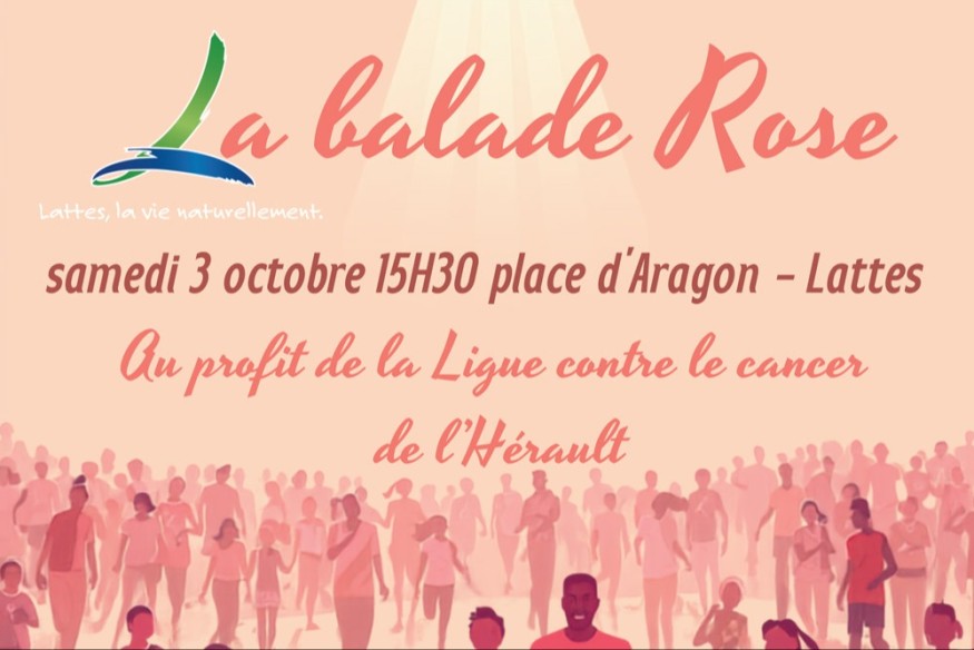 LATTES La Balade "ROSE"